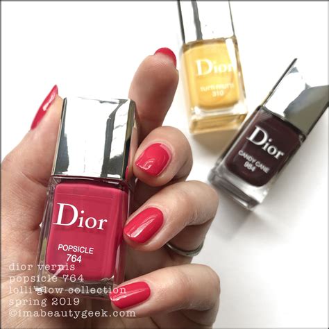 dior nail polish popsicle 764|DIOR LOLLI'GLOW COLLECTION NAIL VERNIS SWATCHES .